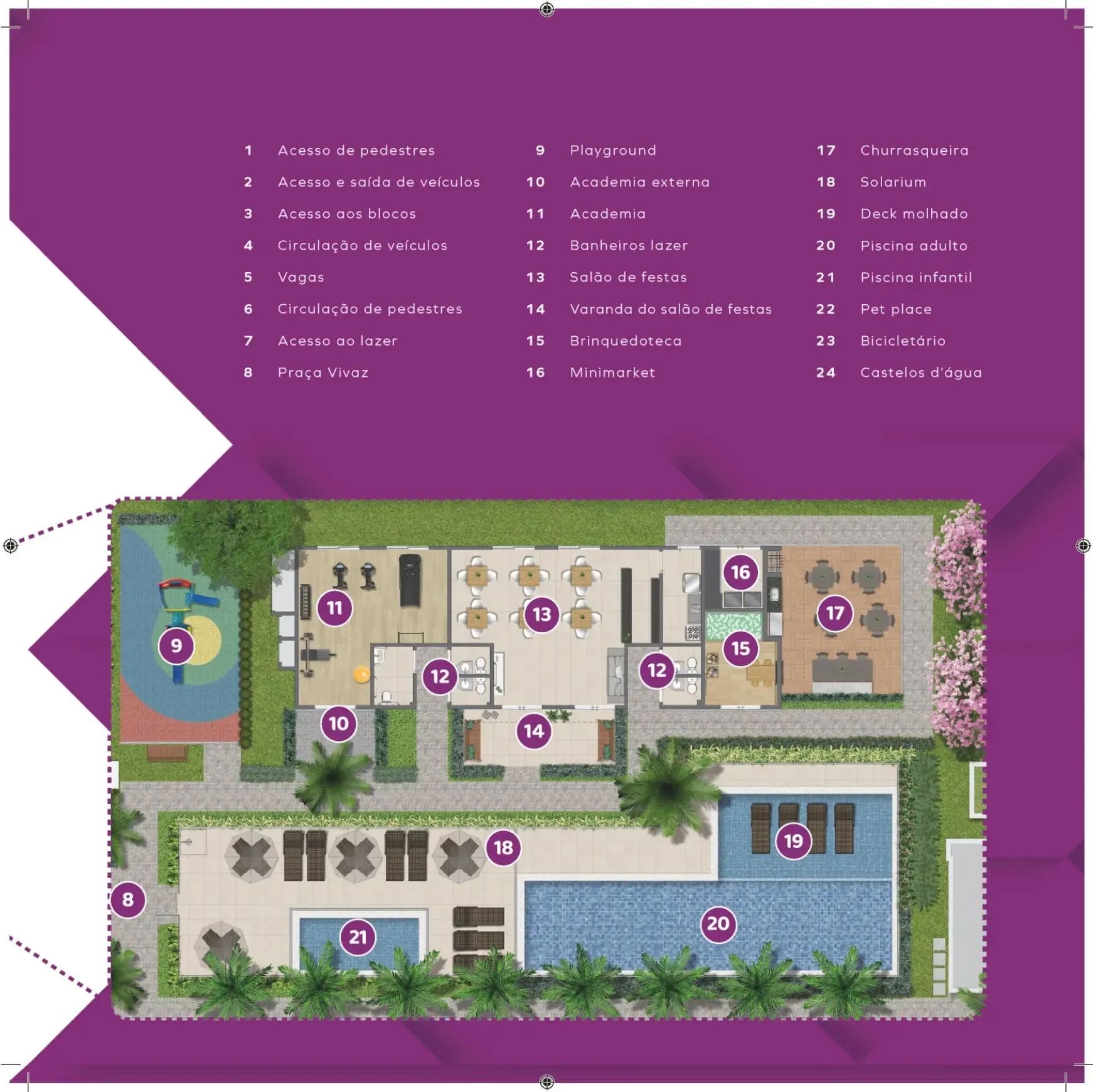 Vivaz Connection Zona Norte — Masterplan